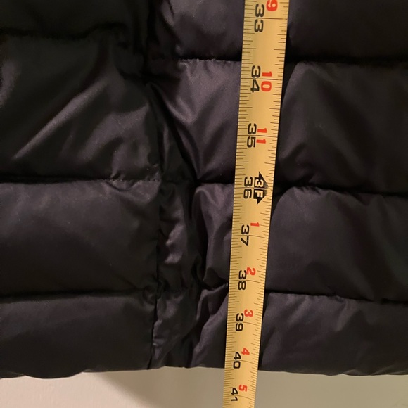 Barbour Black Hooded Tie Waist Coat - Picture 7 of 9